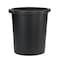 Djois 4.75 gal Round Indoor Plastic Can, Black, 100% post-consumer polystyrene, 12 in, 10 PK 2292860990-10 - alternate 1